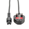 Power Cable Cord 3 Pin Laptop Adapter Charger, 1.5m BLACK - eBuyKenya