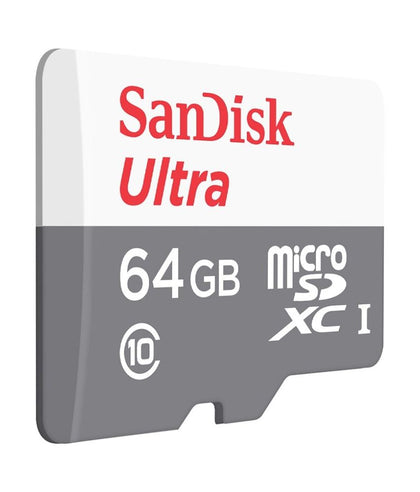 SanDisk MicroSD CLASS 10 100MBPS  Ultra 64GB Memory Card without Adapter