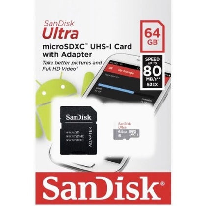 64GB SanDisk Ultra SDHC UHS-I card and SDXC UHS-I card - eBuyKenya