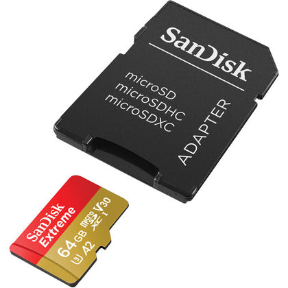 SanDisk Extreme 64 GB microSDXC Memory Card