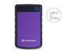 Transcend 2TB StoreJet 25H3 External Hard Drive Purple