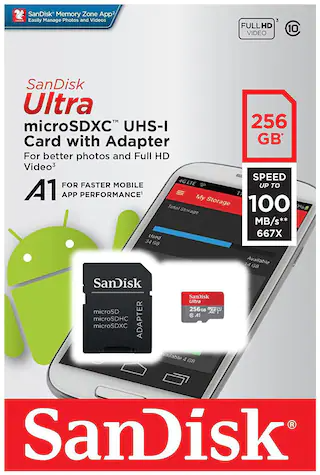 256GB SanDisk Ultra SDHC UHS-I card and SDXC UHS-I card - eBuyKenya