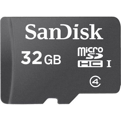 SanDisk 8GB Class 4 MicroSDHC Memory Card with Adapter