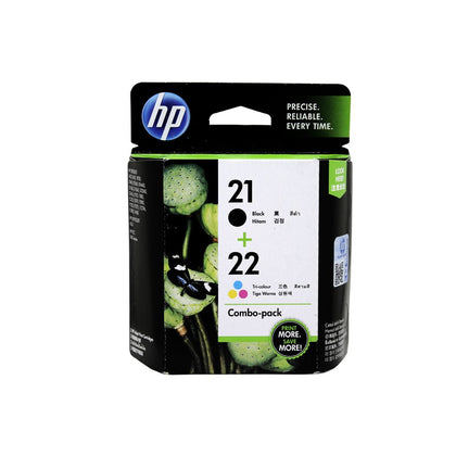 HP 21-22 Combo Inkjet Print Cartridges (Black/Tri-color) Pack of 2 - eBuyKenya