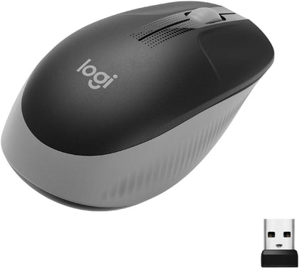 Logitech Wireless Mouse Full Size M191 - Mid Grey