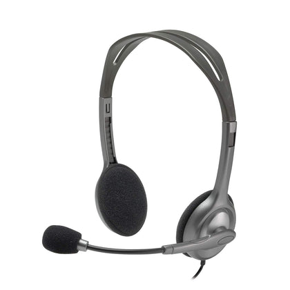 Logitech Stereo Headset H110 - Grey (3.5 MM JACK)