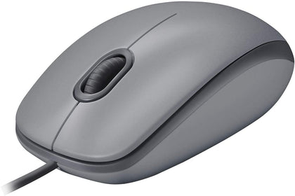 Logitech USB Silent Mouse M110 - Mid Grey