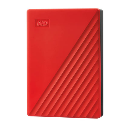 Western Digital  My Passport 4TB Portable External Hard Drive Red