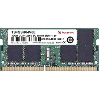 Transcend Laptop RAM DDR4 32GB 2666