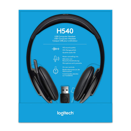 Logitech H540 USB Computer Headset - 981-000510 - eBuyKenya