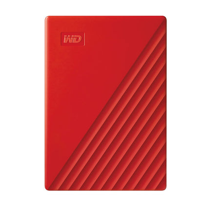 Western Digital  WD My Passport 2TB Portable External Hard Drive Red