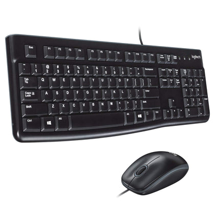 Logitech MK120 Corded Keyboard And Mouse Combo - eBuyKenya