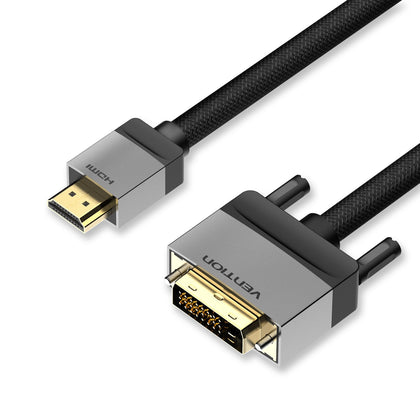 Vention Bi-Directional HDMI to DVI Cable DVI Video Adapter Cable