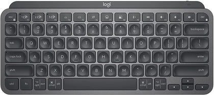 Logitech MX Keys Mini Minimalist Wireless Illuminated Keyboard - Graphite