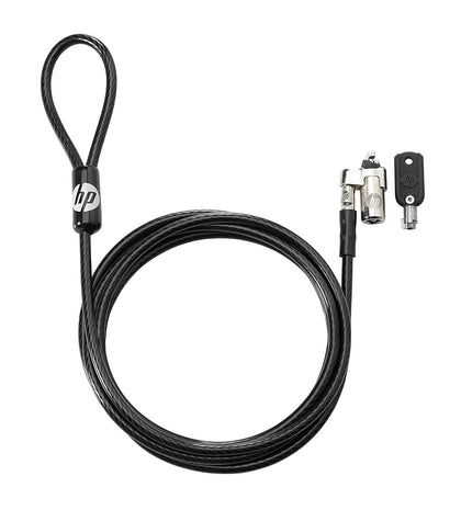 HP Keyed Cable Lock 10mm Black - eBuyKenya