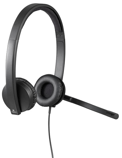 Logitech USB H570e Corded Double-Ear Headset