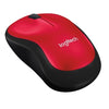 Logitech Wireless Mouse M185 - Red