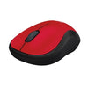 Logitech Wireless Mouse M185 - Red