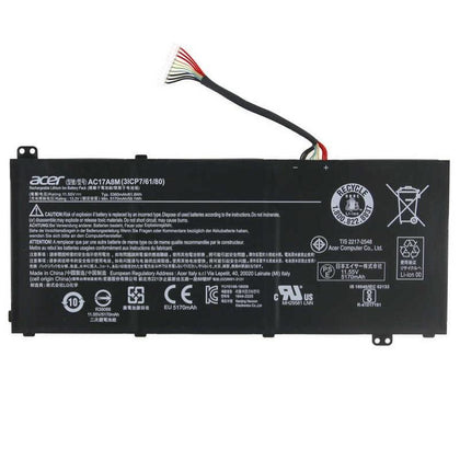 AC17A8M Acer Spin 3 SP314-52-599W, Spin 3 SP314-52-5565 Laptop Battery - eBuyKenya