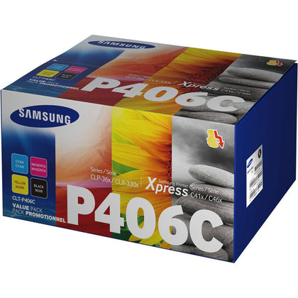 Samsung Toner Cartridge Value Pack - CLT-406S, Multi Color - eBuyKenya
