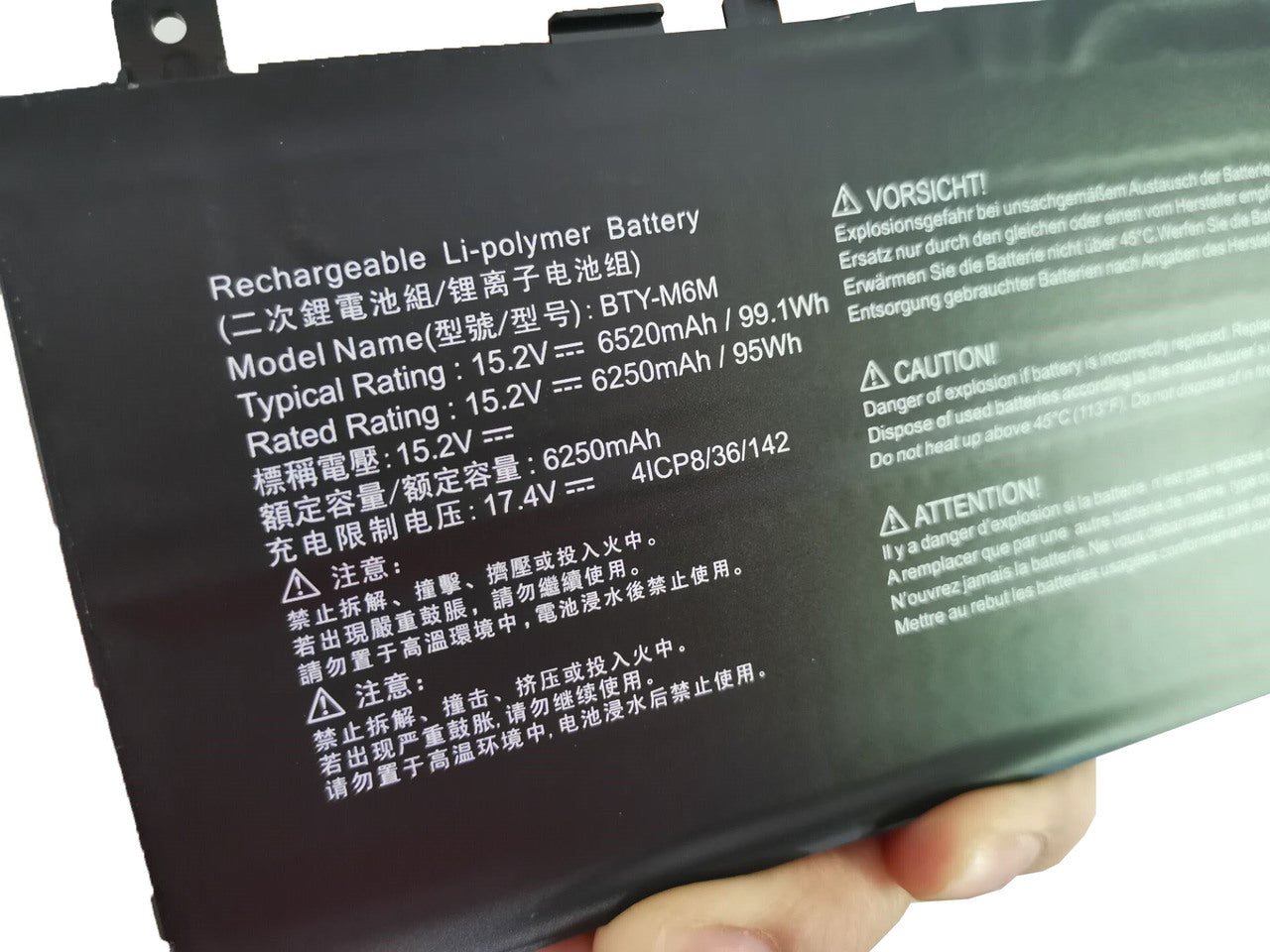MSI BTY-M6M 4ICP8/36/142 Creator 15 A10SD(MS-16V2) 15 A10SDT(MS-16V2) 15 A10SDT-058NL 15 A10SDT-059BE 15 A10SDT-065ES Laptop Battery - eBuyKenya