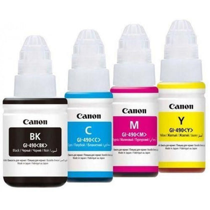 Canon GI-490 Ink Bottle For g1400-2400-3400 Combo Deal - 4 Colors - eBuyKenya