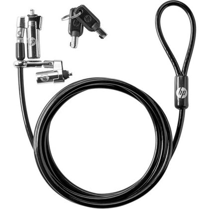 HP Dual Head Master Cable Lock 10mm - Black - eBuyKenya