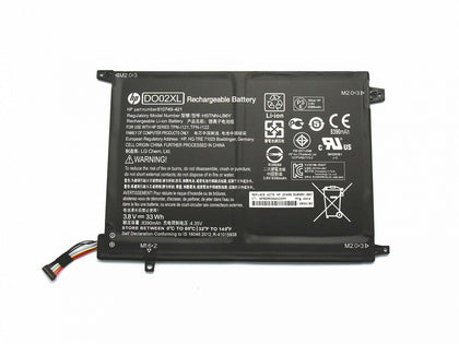 DO02XL 810749-2C1 HSTNN-LB6Y TPN-I122 HP Pavilion X2 10 Laptop Battery - eBuyKenya