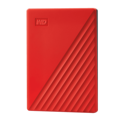 4TB My Passport Portable External Hard Drive, Red - eBuyKenya