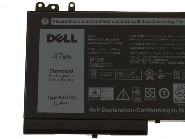Dell Latitude E5270 Laptop Battery NGGX5 