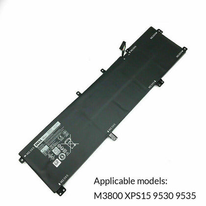 Dell XPS 15 9530 Precision M3800 245RR 0H76MY H76MV 07D1WJ 7D1WJ Y758W Laptop Battery - eBuyKenya