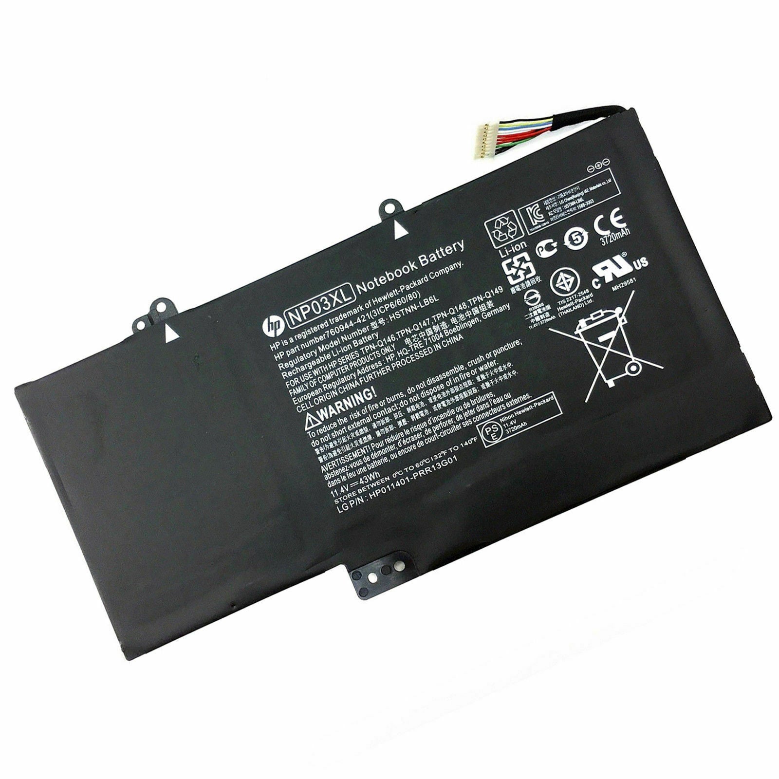 Original HP Envy X360 15-U010DX Battery NP03XL