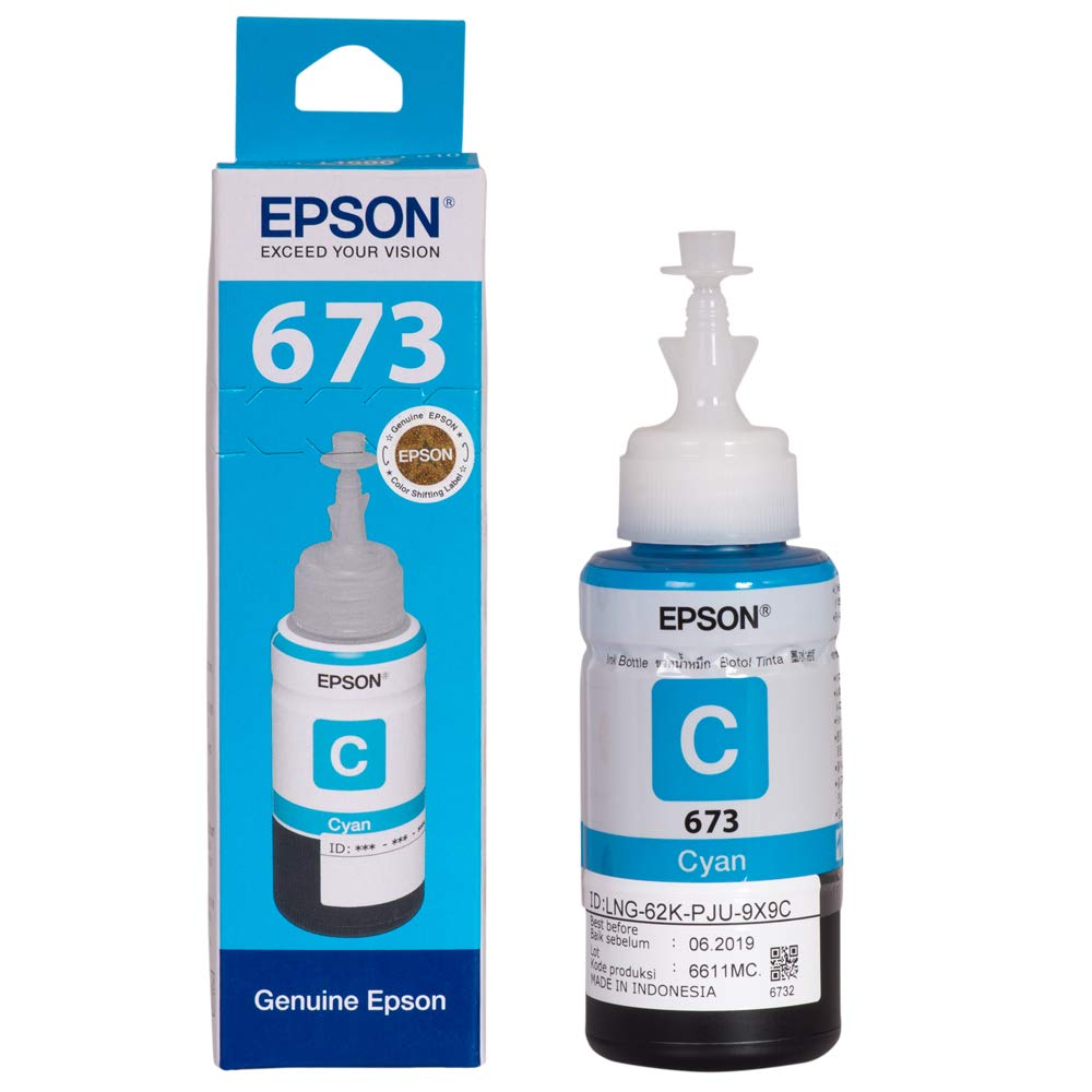 Epson 673 L805 (T6735) Ink Bottle - Light Cyan - eBuyKenya