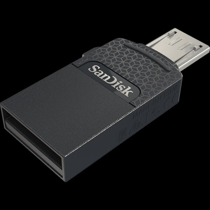 SanDisk Dual 16GB USB 2.0 Black OTG Pen Drive