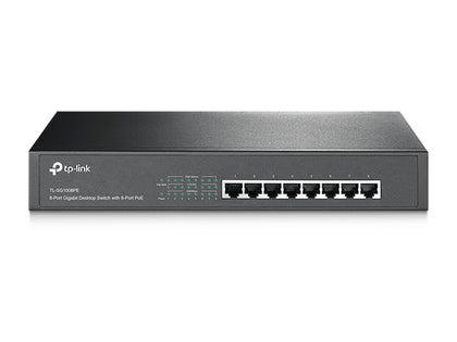 TL-SG1008PE 8 Port Gigabit POE TP-LINK Switch