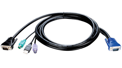 D-Link  KVM-401 Combo KVM Cable 1.8 meters (for KVM-440/450) - eBuyKenya