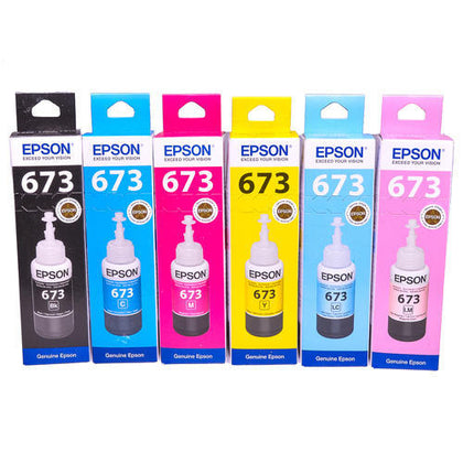 Epson T6737 Ink Set For Epson L800 L805 L810 L850 L1800 - eBuyKenya
