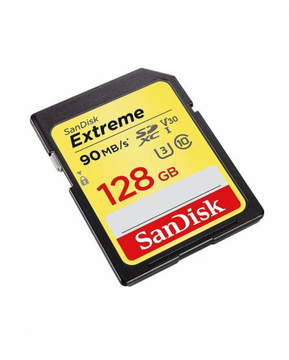 SanDisk Extreme  128 GB SDXC Memory Card