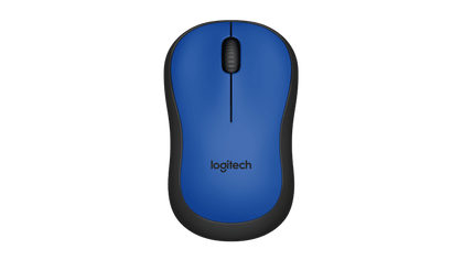 Logitech Wireless Mouse Silent M220 -  Blue