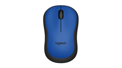 Logitech Wireless Mouse Silent M220 -  Blue