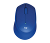 Logitech Wireless Mouse M330 - Blue