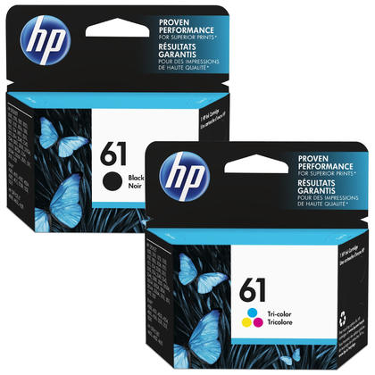 HP 61 Black/Tri-Color Ink Cartridges, Combo Pack (CR259FN) - eBuyKenya