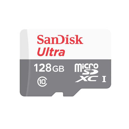 SanDisk MicroSD CLASS 10 100MBPS  Ultra 128GB Memory Card without Adapter