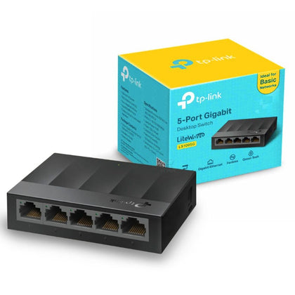 TP-Link 5-Port 10/1000Mbps Desktop Switch  TL-LS1005G